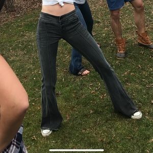 Free People Lowrise Flare Jeans